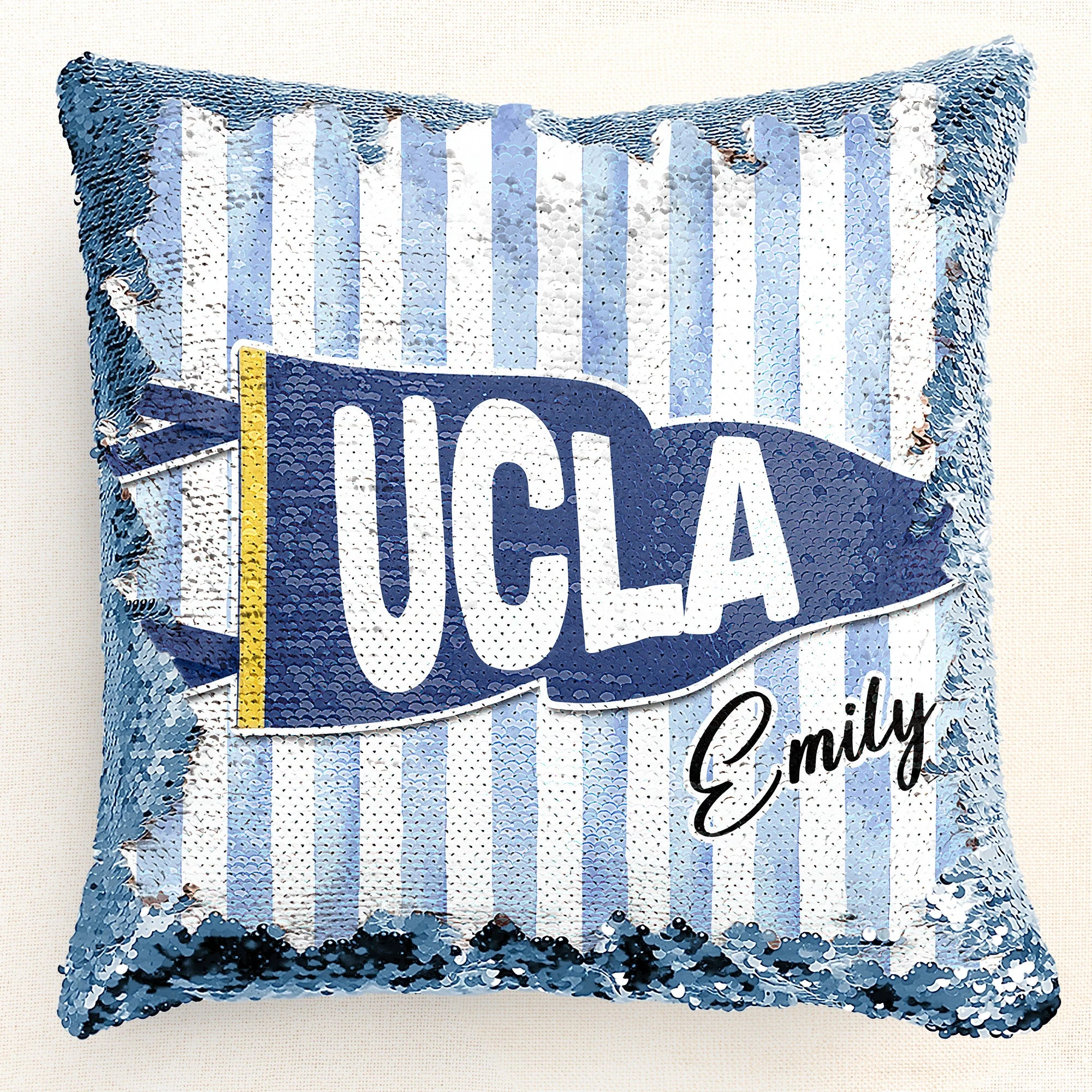 Custom School Pennant Flag Graduation - Personalized Pillow - Gift For Students, Graduates - Image 3