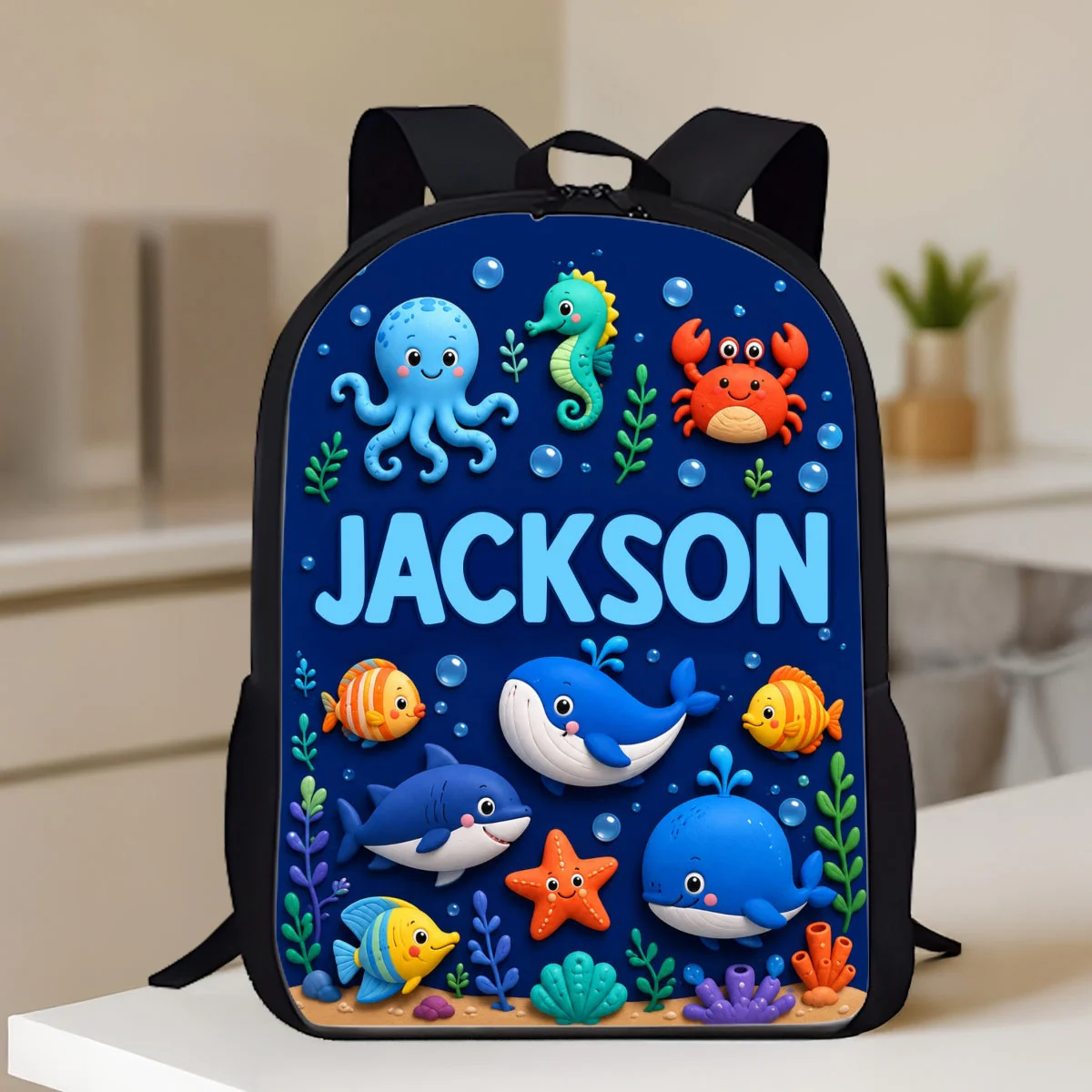 Cute Animal Adventure - Personalized Backpack - Back To School Gift For Kids - Image 11