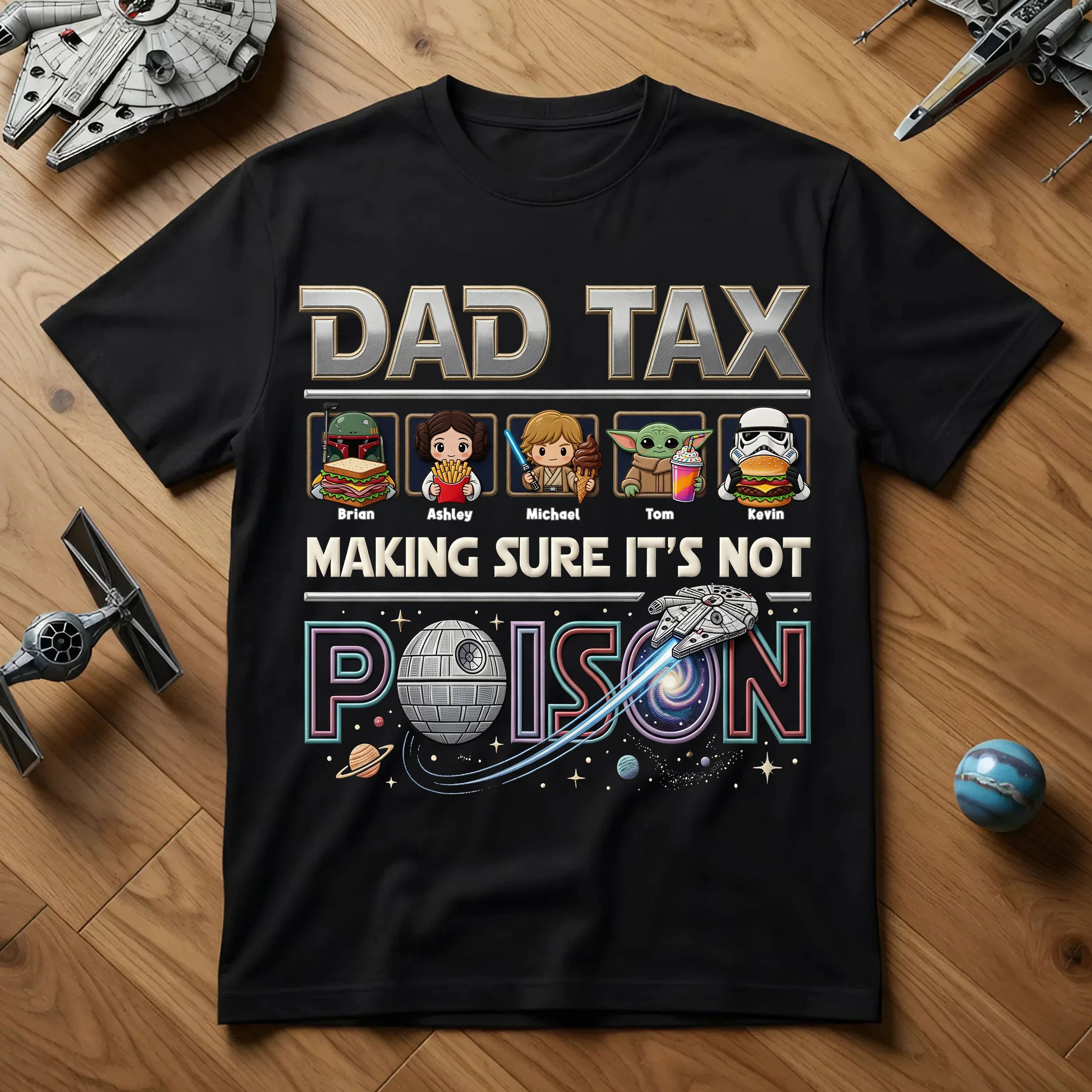 Dad Tax - Personalized Shirt - Gift For Dad, Father's Day - Stwa