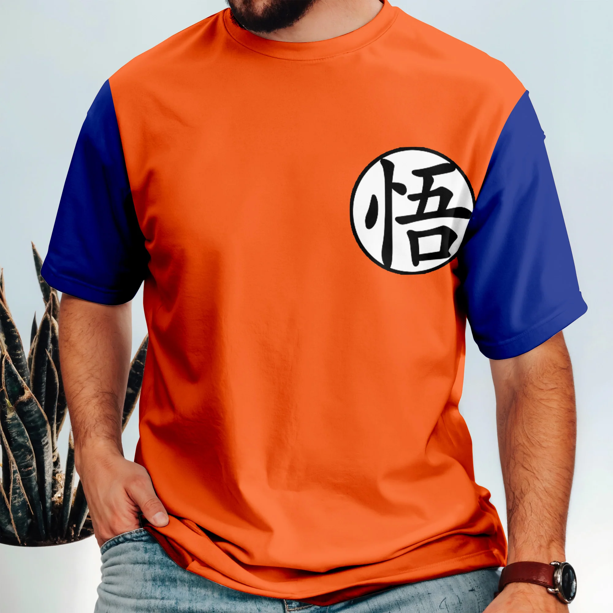 Dad, You're Our Favorite Super Saiyan - Personalized 3D Tshirt - Gift for Dad, Grandpa, Husband | CL03 NH96 - Image 3
