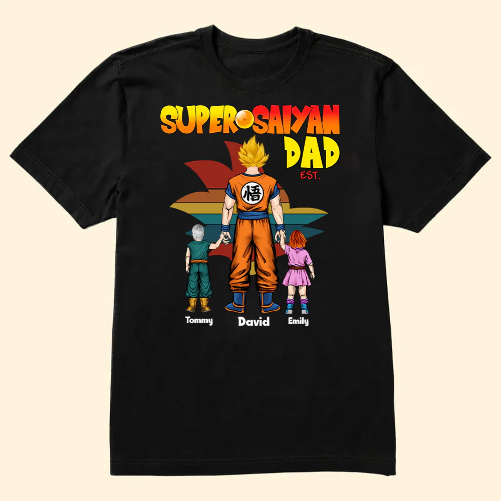 DrBa Dad You're Our Superhero As Always - Gift For Father's Day - Personalized TShirt