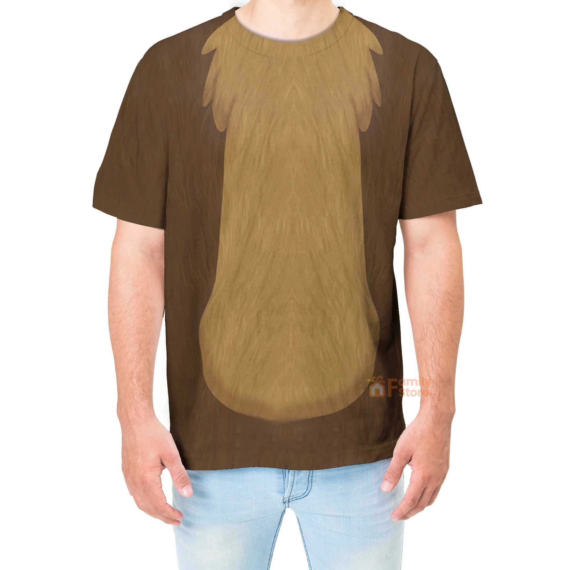 Dale Chip 'N' Dale Costume T-Shirt For Men - Image 4