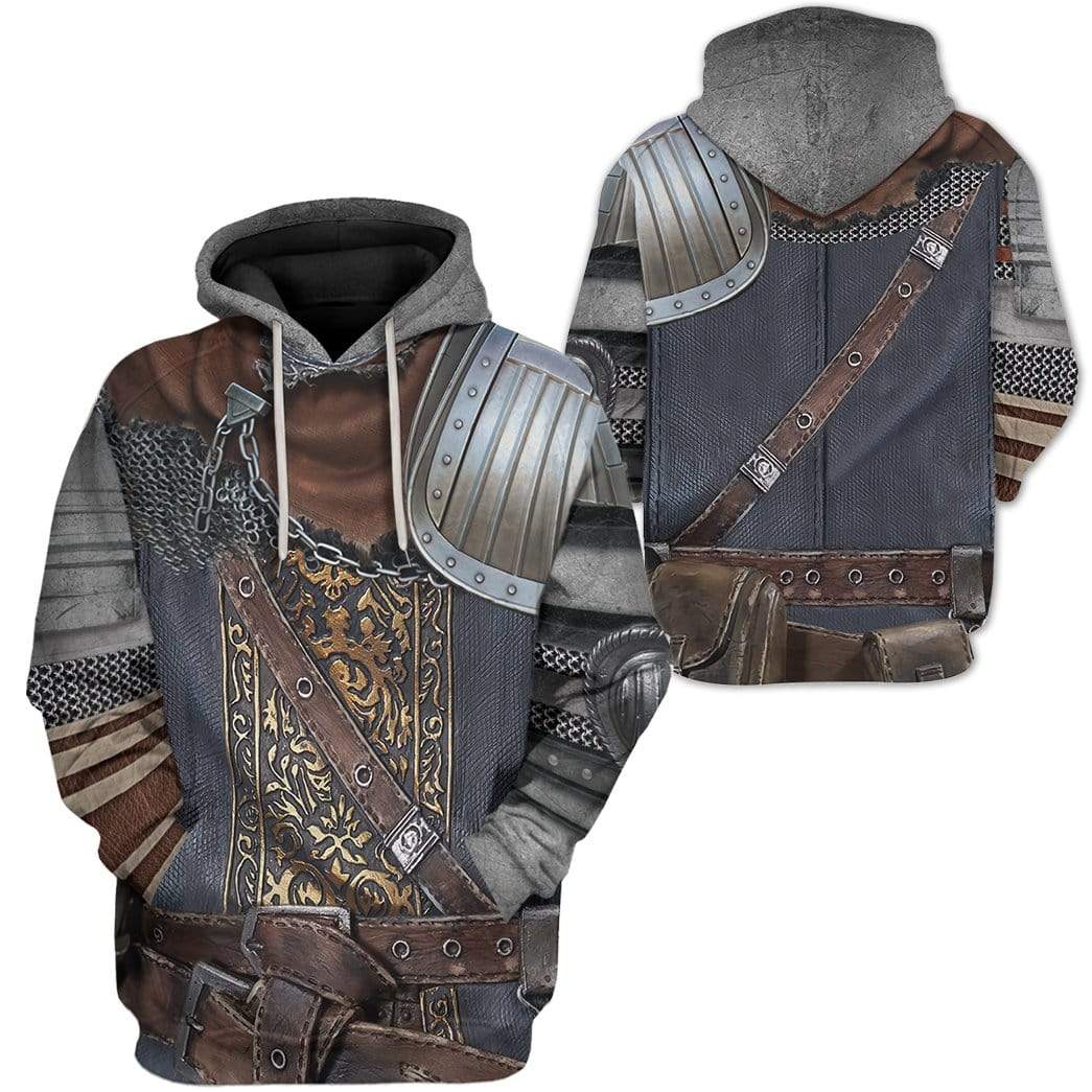 Dark Souls Chosen Undead Hoodie For Men - Image 2