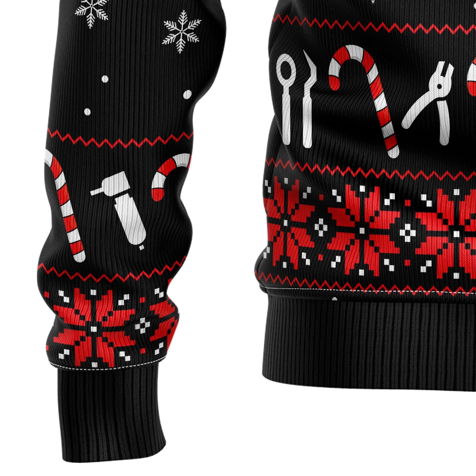 Dental Squad - Funny Ugly Christmas Sweater - Funny Gift For Friend , Family Member - Image 9