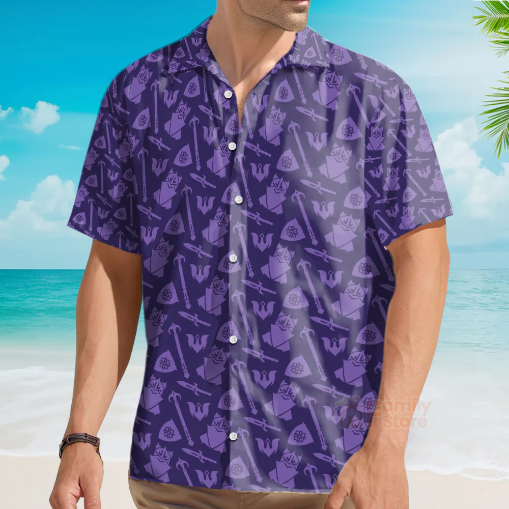 Dice, Dungeons And Dragons Hawaiian Shirt - Image 3
