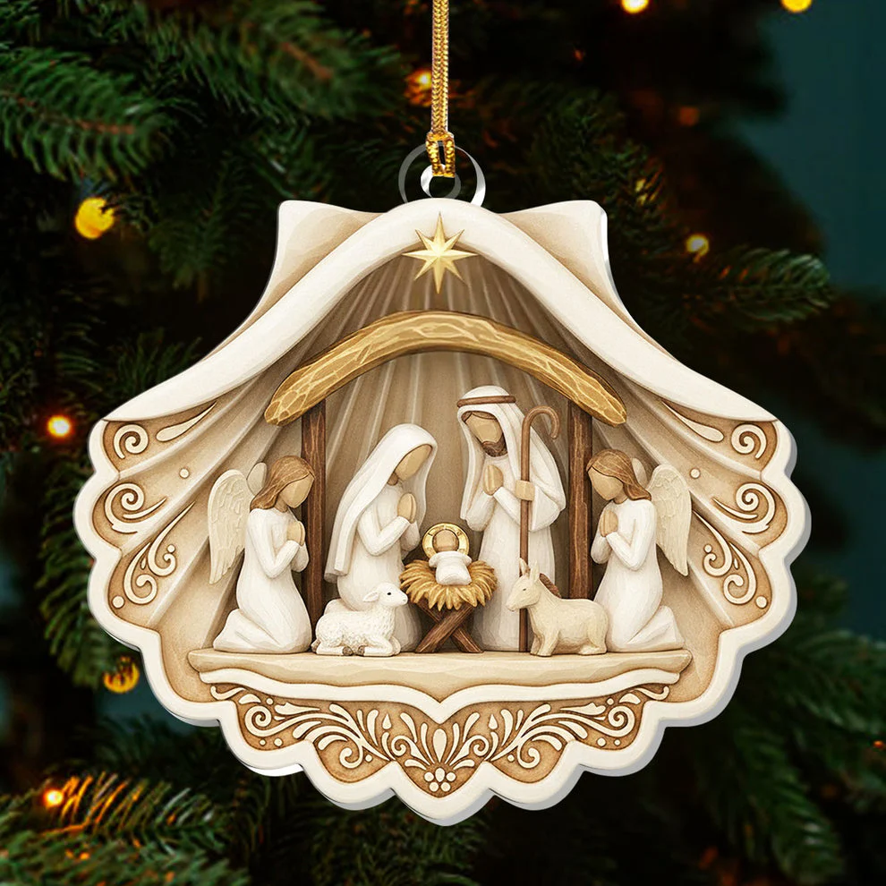 Divine Embrace - Acrylic Ornament TD118 - Image 3