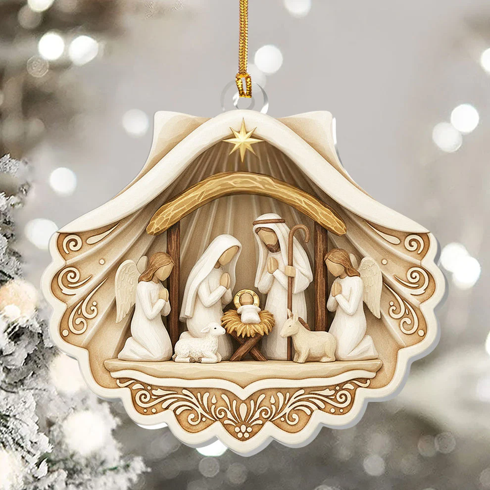 Divine Embrace - Acrylic Ornament TD118 - Image 5