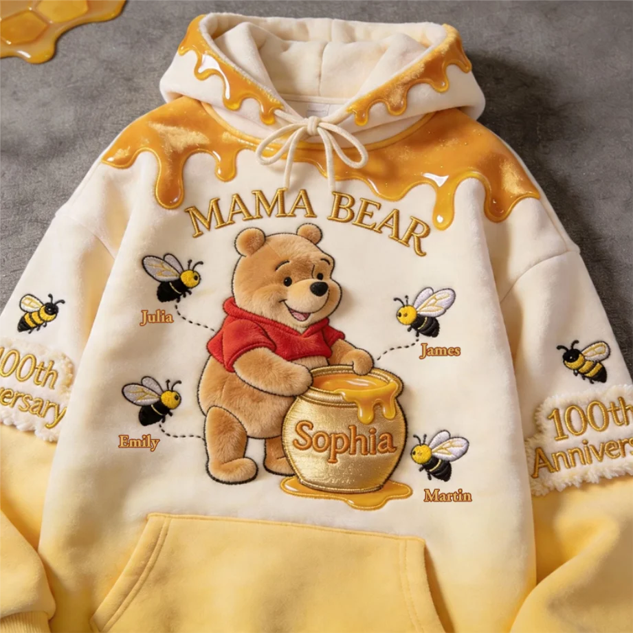 DNSY Mama Honey Bear - Personalized All Over Shirt - Gift For Mom, Movie Fans NL122