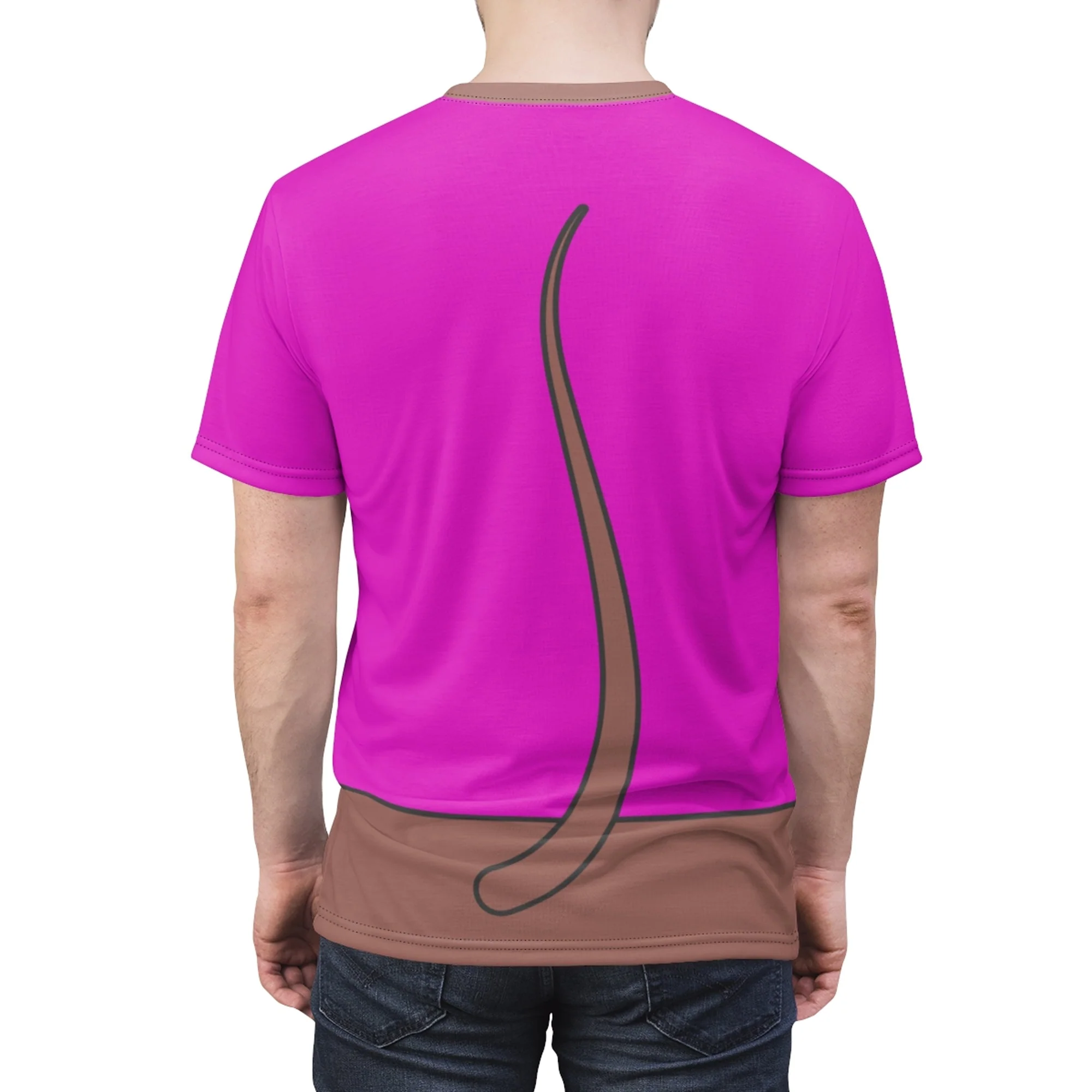 Dormouse Alice In Wonderland Costume T-Shirt For Men - Image 2