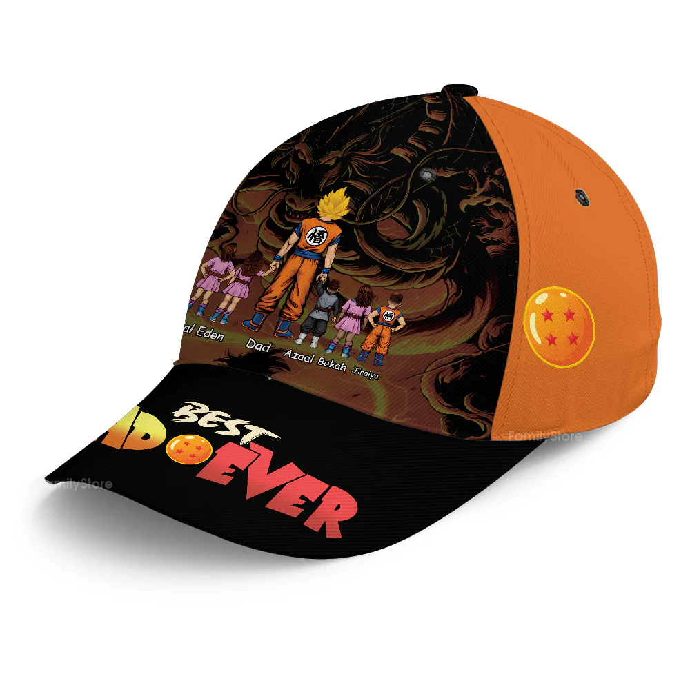 DrBa Best Dad Ever - Personalized Classic Cap - Gift For Dad, Husband, Fathers Day - CL03 NA94 - Image 2