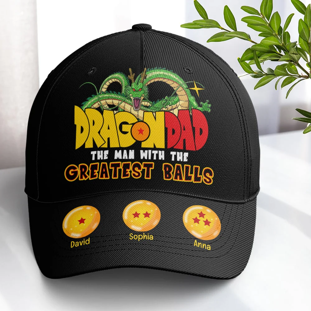 DrBa The Man With The Greatest Ball - Personalized Classic Cap - Gift For Dad, Husband, Fathers Day NA94