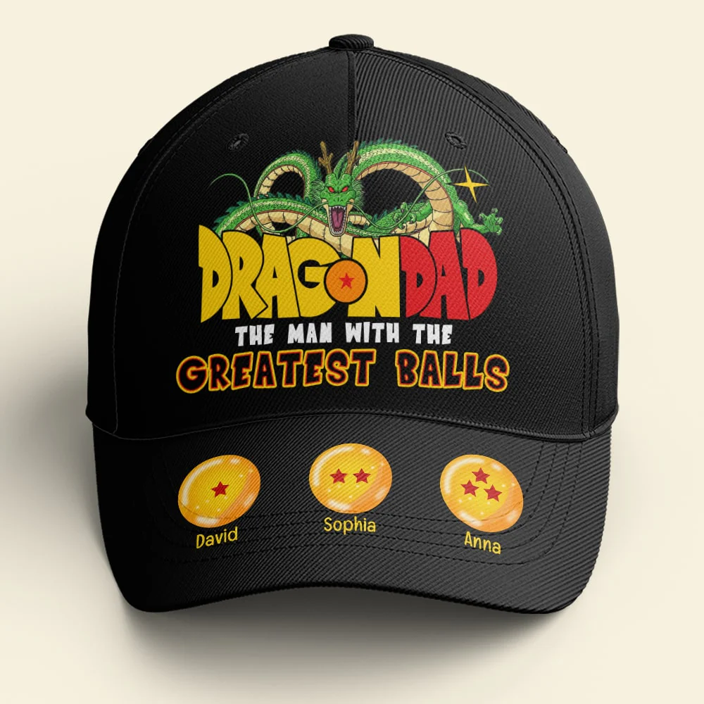 DrBa The Man With The Greatest Ball - Personalized Classic Cap - Gift For Dad, Husband, Fathers Day NA94 - Image 2