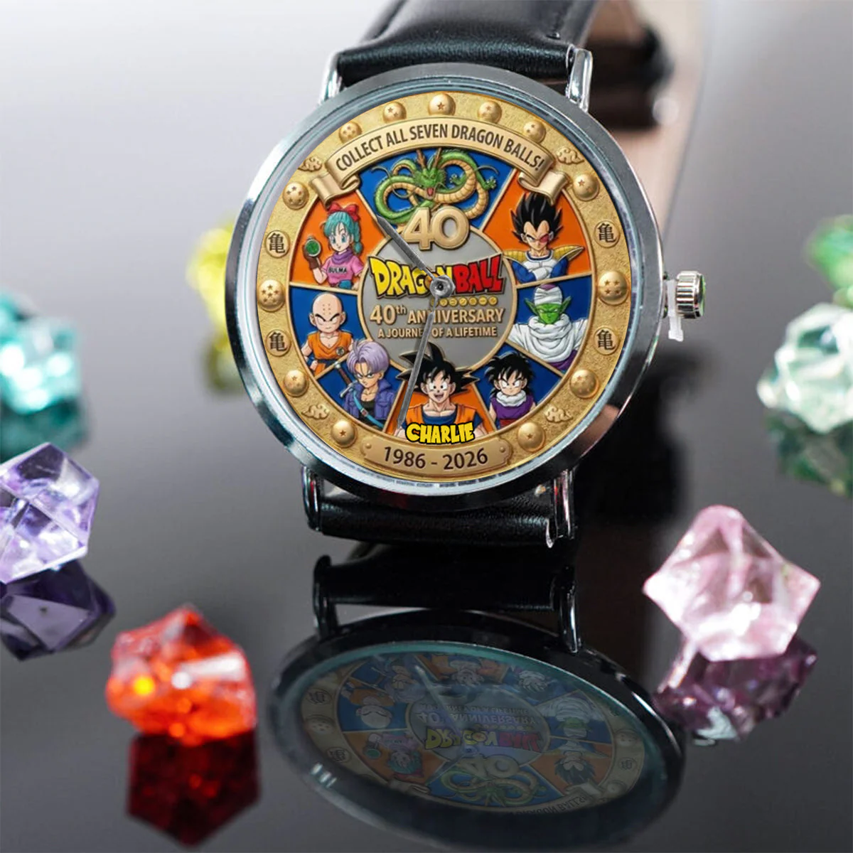 DrBa 40th Anniversary - Personalized Hand Watch - Gift For Fan Movies - Image 4