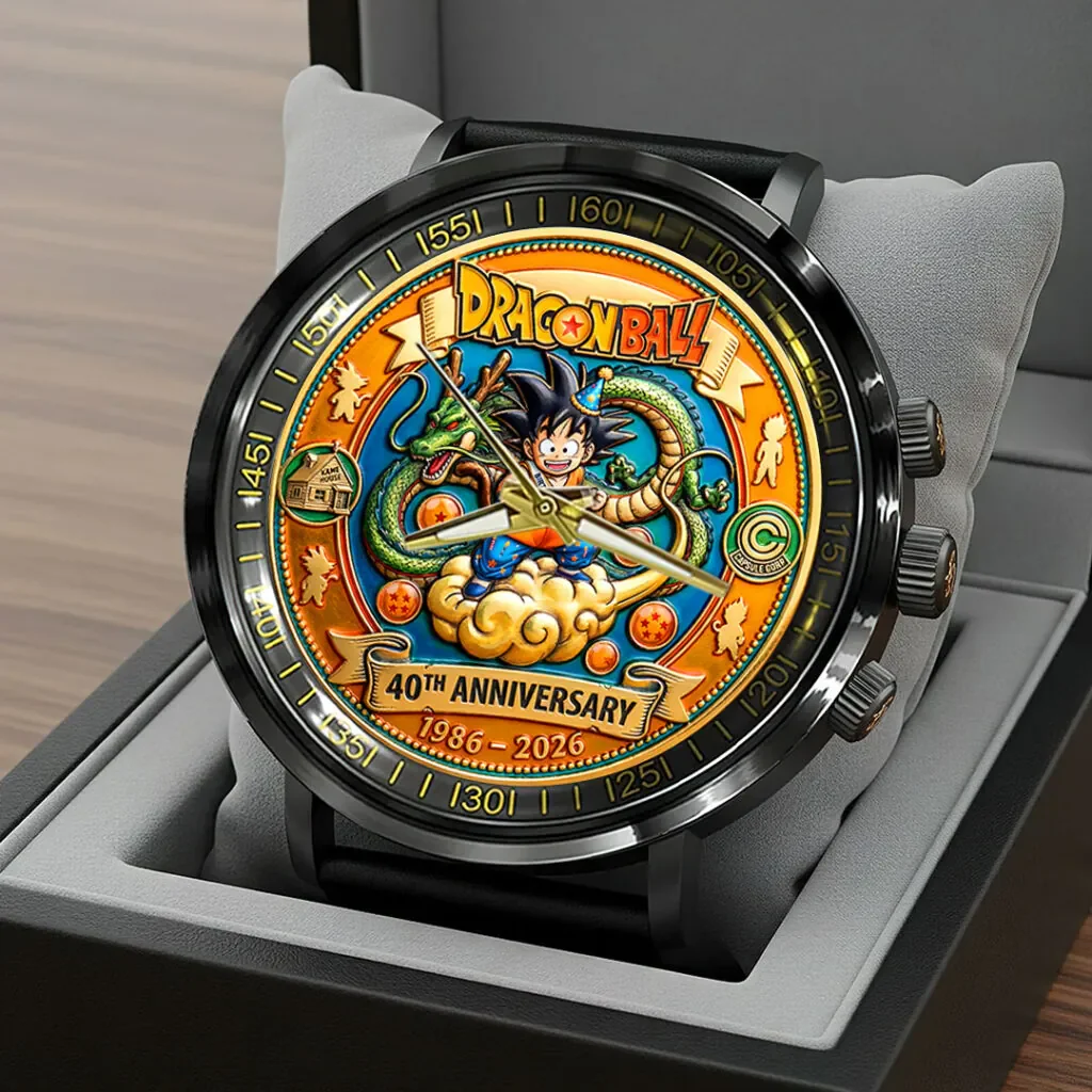 DrBa 40th Anniversary - Personalized Hand Watch - Gift For Movie Fans HH01 - Image 2