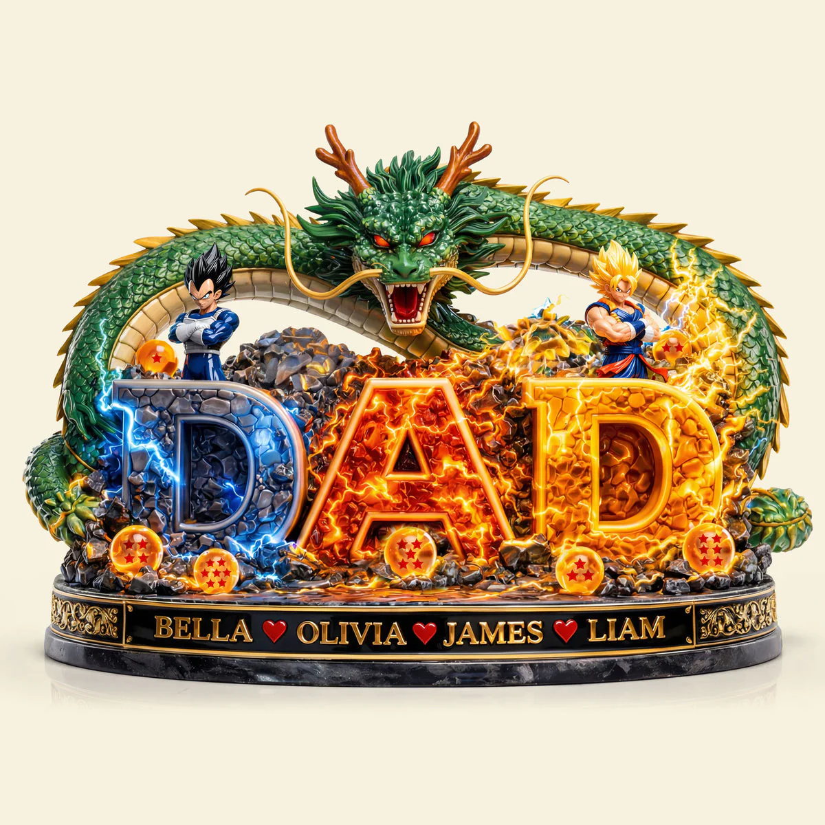 DrBa Best Dad Ever - Personalized Custom Shaped Acrylic Plaque - Gift For Dad, Movie Fans NL122 - Image 3