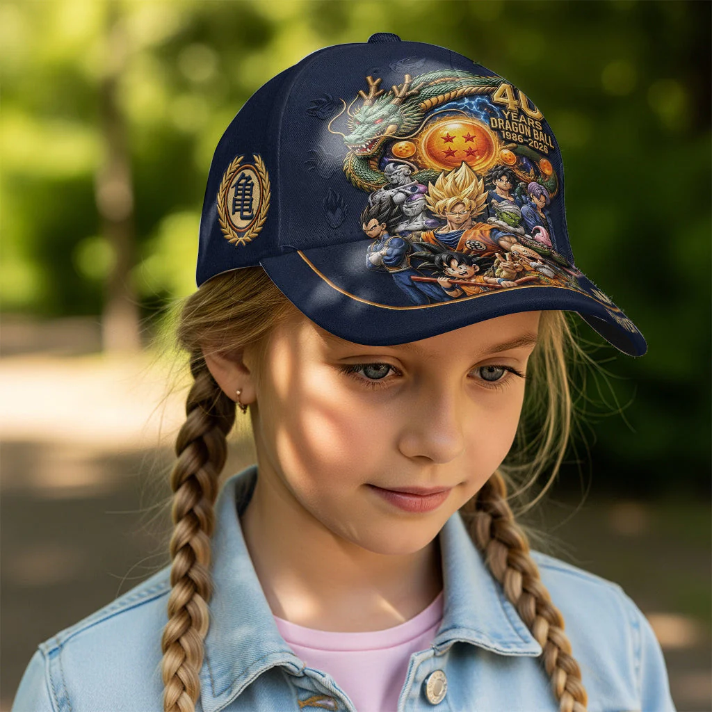 DrBa Celebrate 40 Years Of Legend - Personalized Classic Cap - Gift For Movie Fans - Image 10