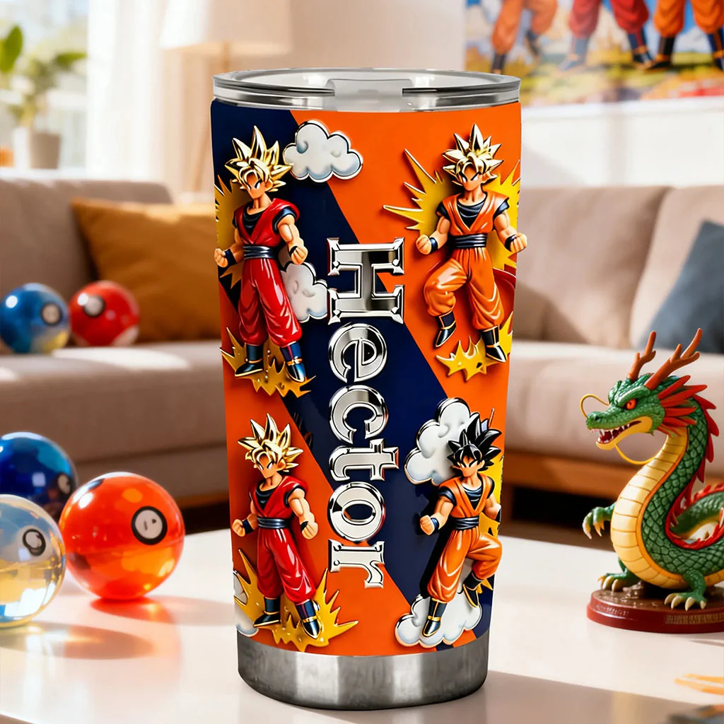 DrBa Keep Fighting - Personalized Tumbler - Gift For Movie Fans NL122