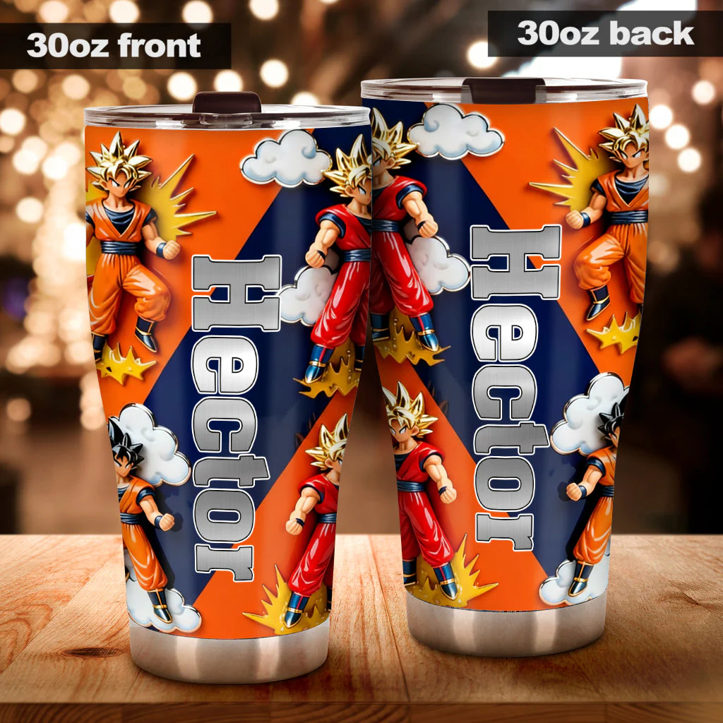 DrBa Keep Fighting - Personalized Tumbler - Gift For Movie Fans NL122 - Image 2