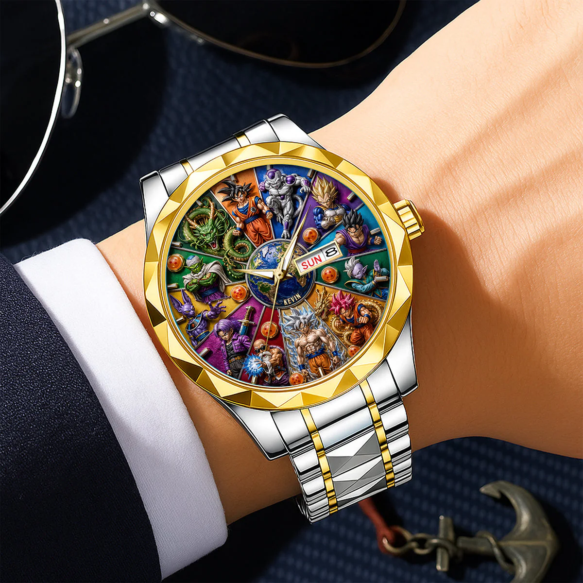 DrBa Ultimate Time - Personalized Men's Wrist Watch - Gift For Movie Fans - Image 2