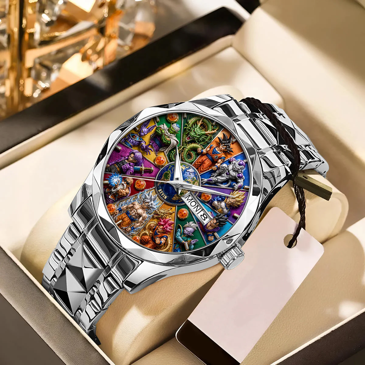 DrBa Ultimate Time - Personalized Men's Wrist Watch - Gift For Movie Fans - Image 3