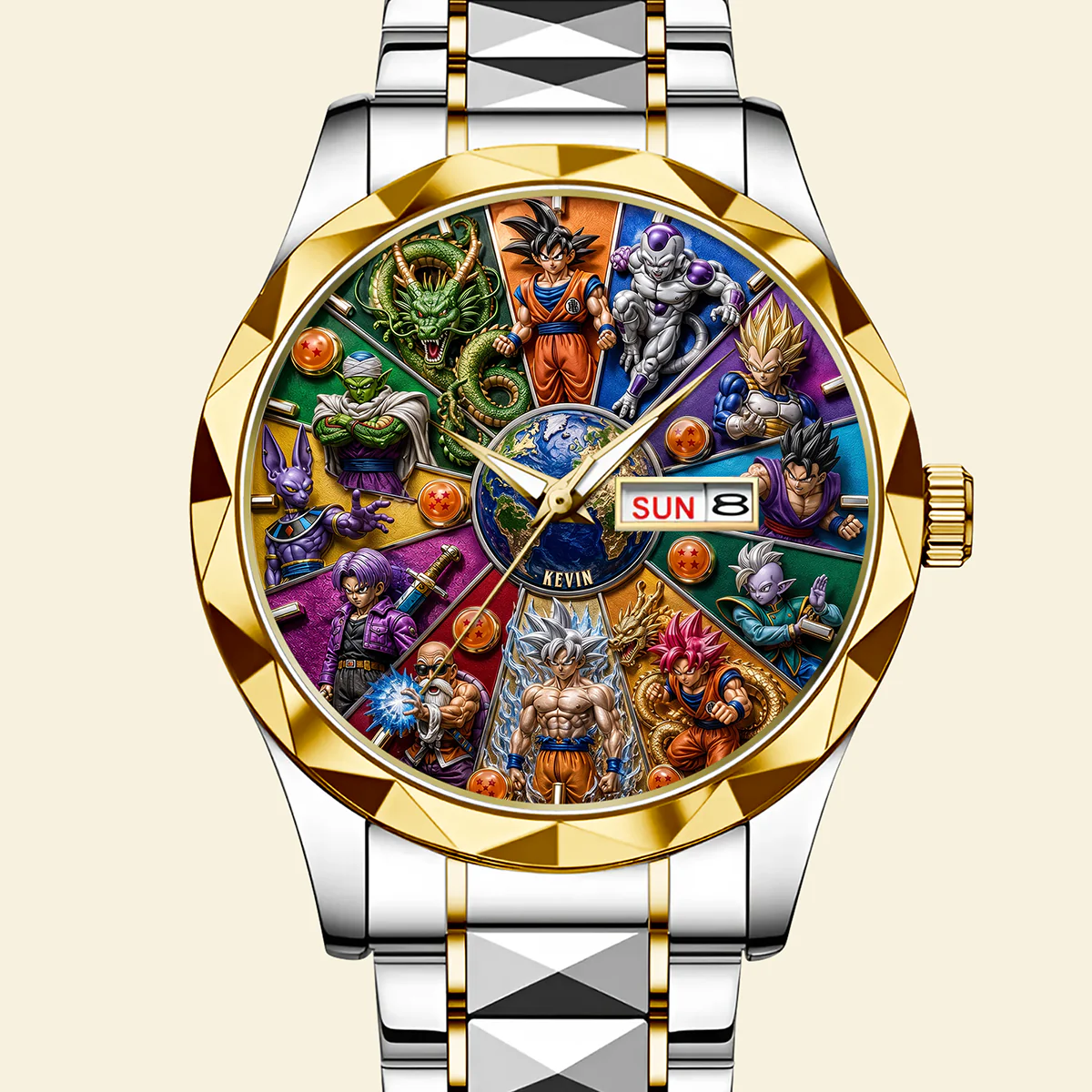 DrBa Ultimate Time - Personalized Men's Wrist Watch - Gift For Movie Fans - Image 4