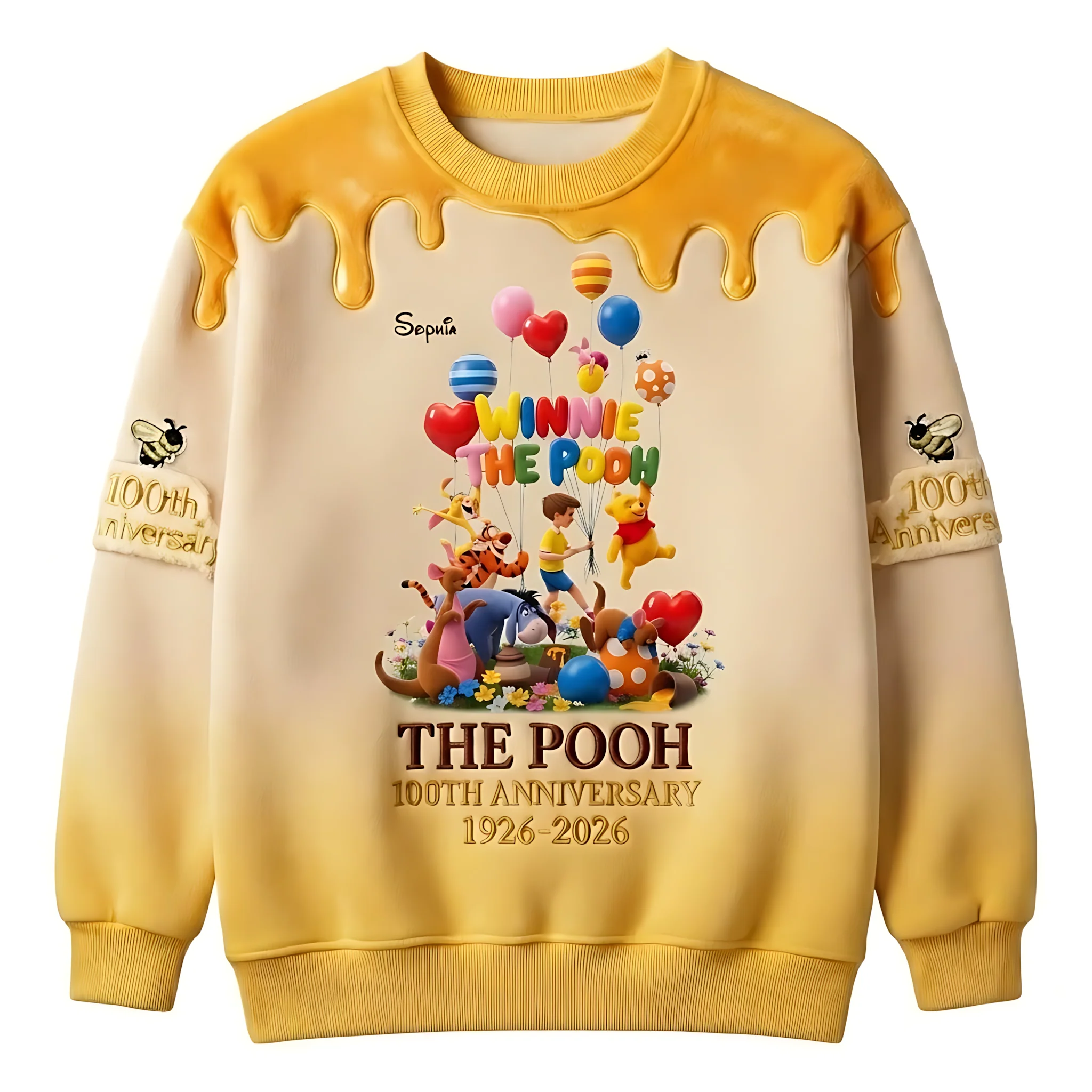 DSNY 100th Anniversary Funny Friends With Balloon - Personalized All Over Shirt - Gift For Movie Fans BA01 - Image 3
