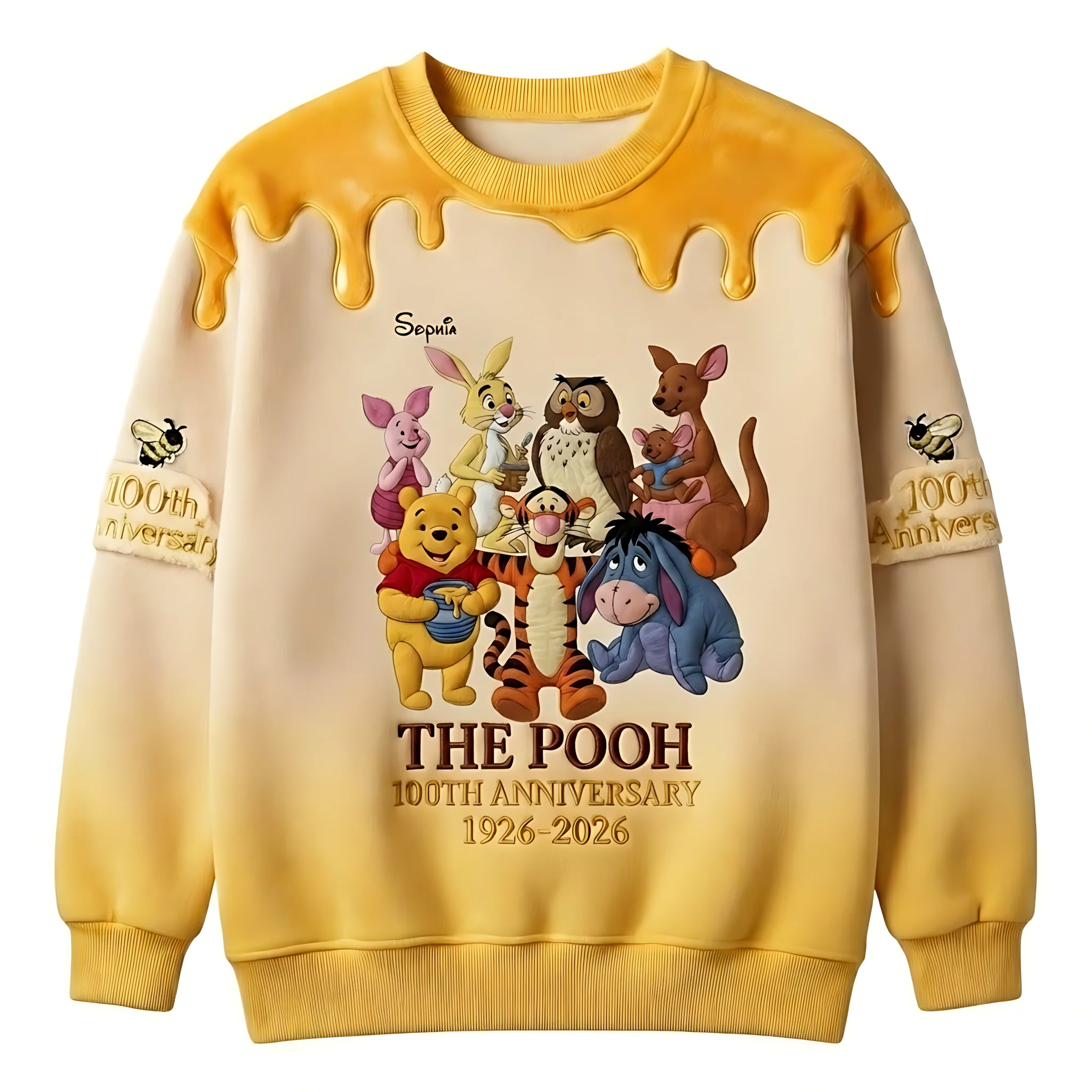 DSNY 100th Anniversary Group Of Honey Friends - Personalized All Over Shirt - Gift For Movie Fans BA01 - Image 3