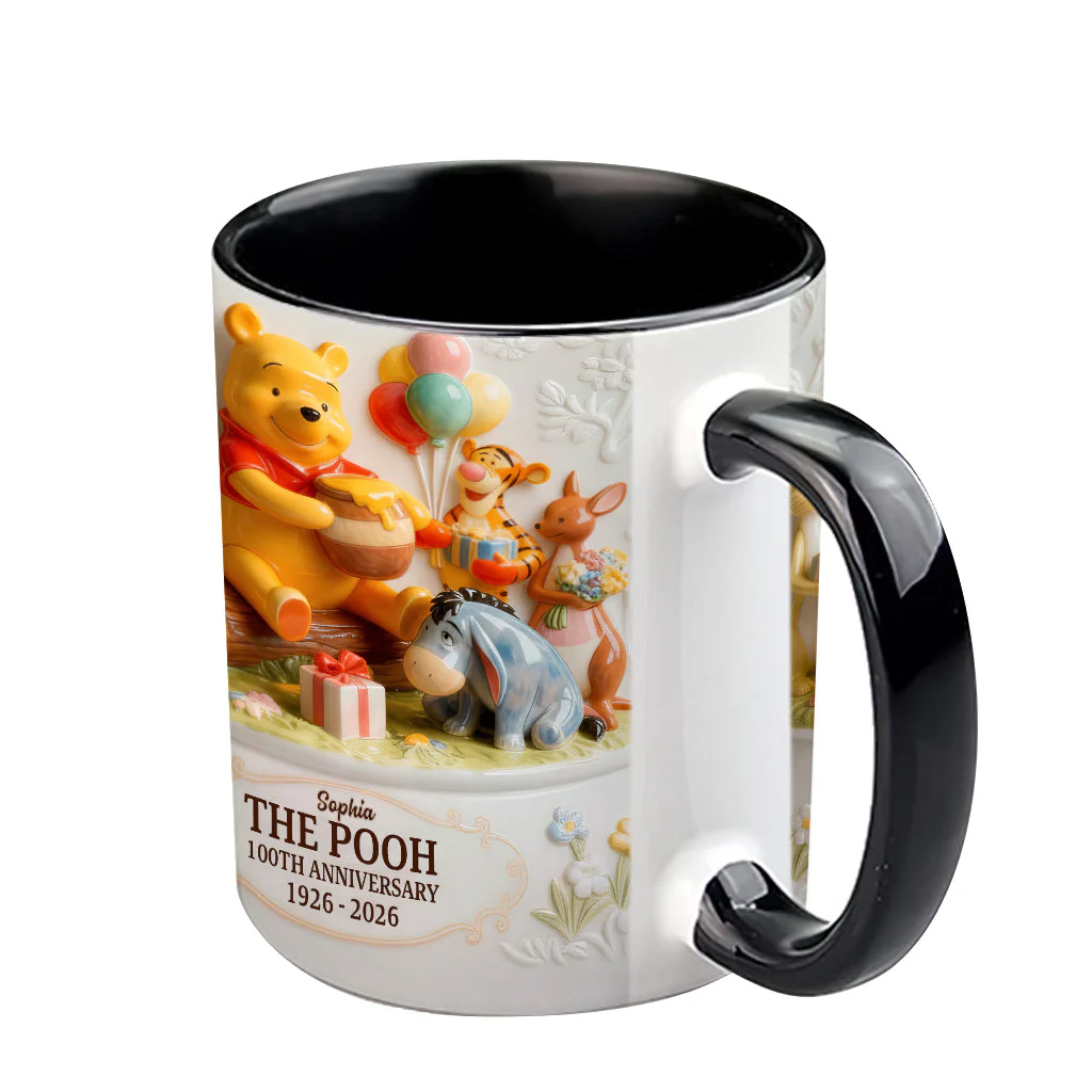 DSNY 100th Anniversary Honey Bear With Friends - Personalized Accent Mug - Gift For Fan Movies HH01 - Image 5