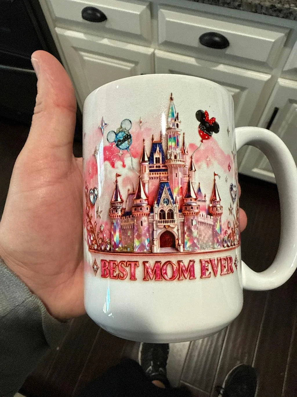 DSNY Best Mom Ever In Magic Castle - Personalized Coffee Mug - Gift For Mother's Day - Image 5
