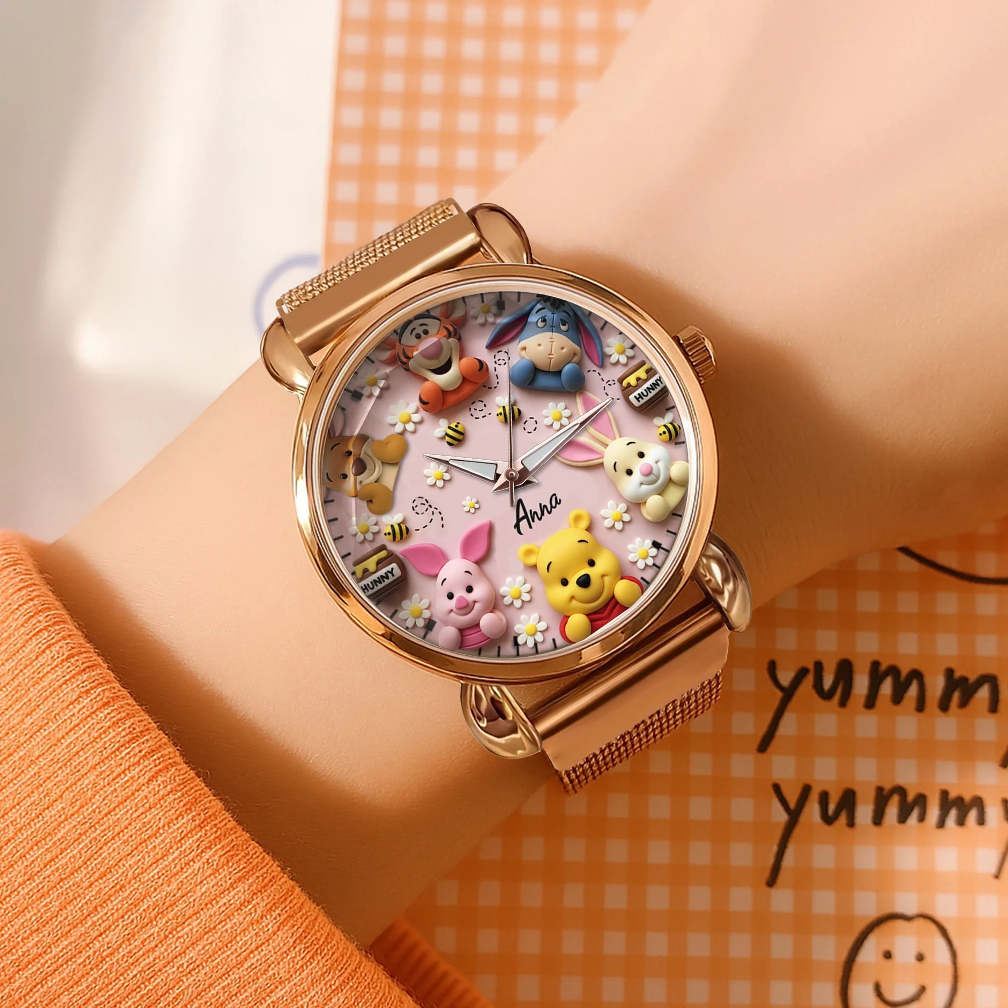 DSNY Character - Personalized Women Hand Watch - Gift For Her, Fan Movies HH01