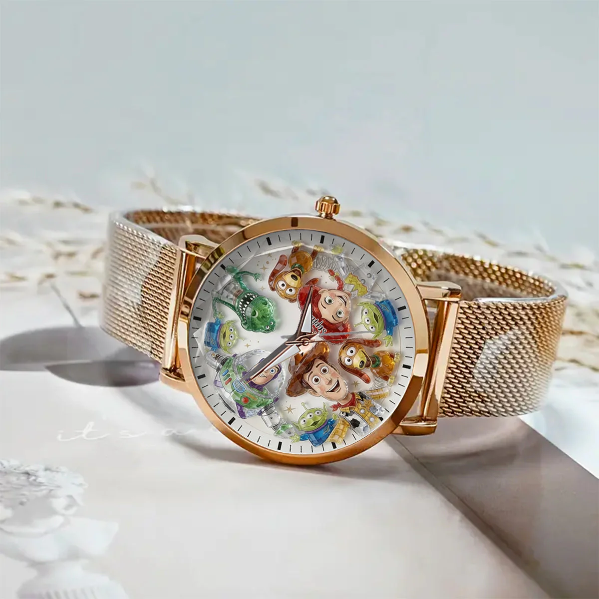 DSNY Cowboy Story Friends - Personalized Women Hand Watch - Gift For Movie Fans - Image 3