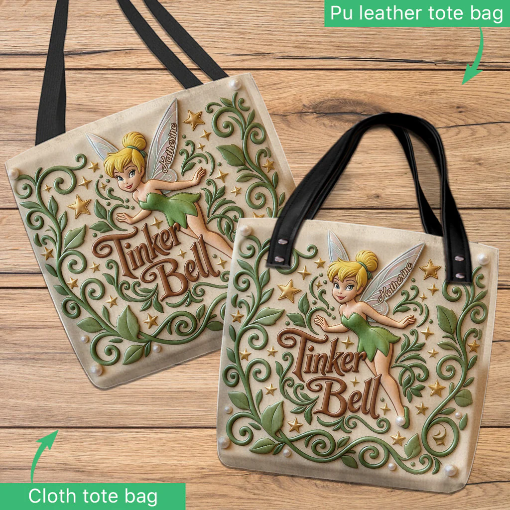 DSNY Fairy Pixie - Personalized Tote Bag - Gift For Her, Movie Fans - Image 4
