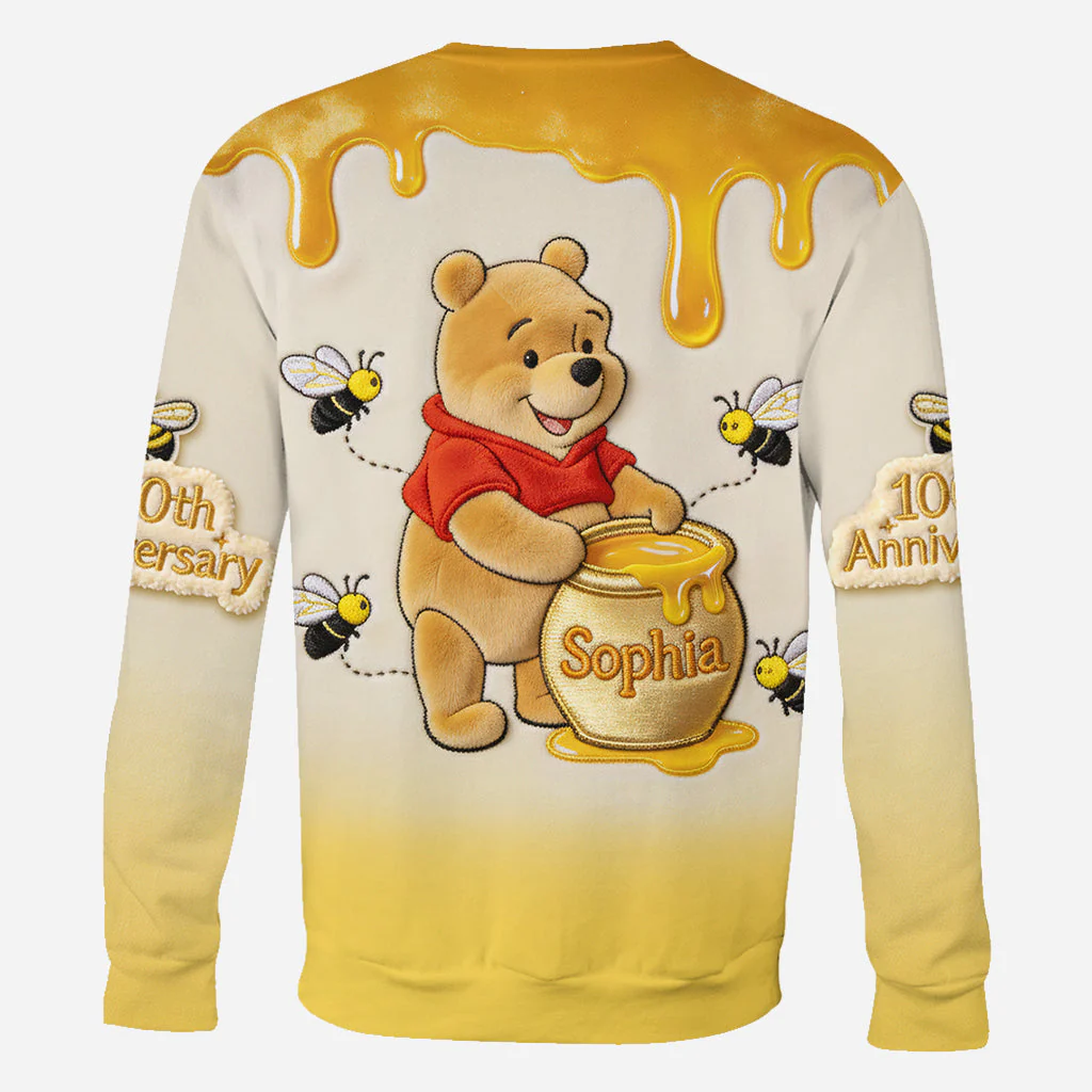 DSNY Honey Bear 100th Anniversary - Personalized All Over Shirt - Gift For Movie Fans NL122 - Image 13