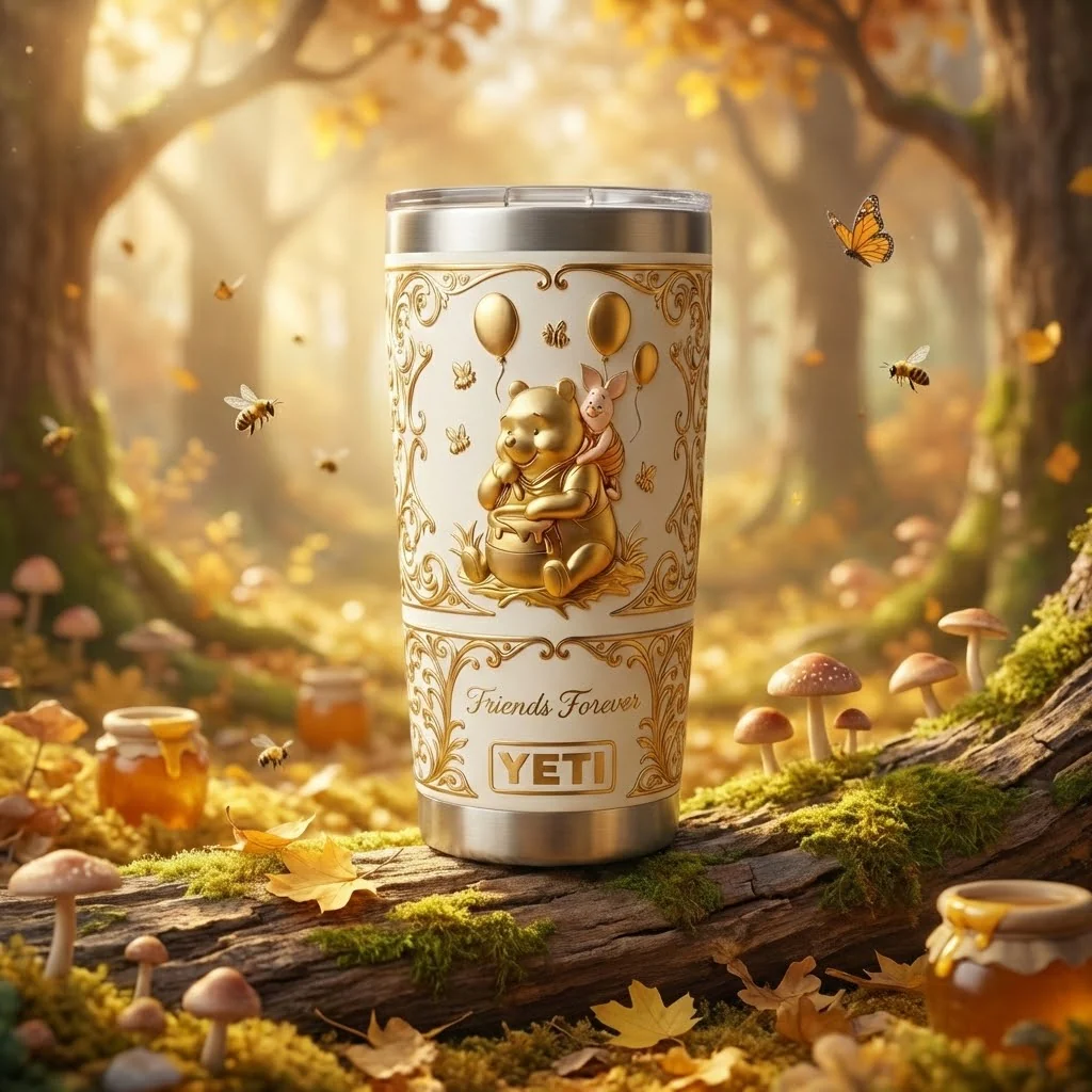 DSNY Honey Bear 100th Anniversary - Personalized Tumbler - Gift For Fan Movies HH01