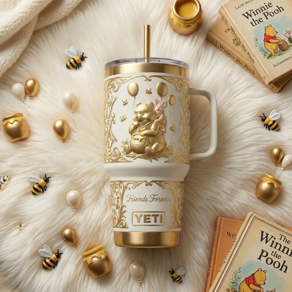 DSNY Honey Bear 100th Anniversary - Personalized Tumbler - Gift For Fan Movies HH01 - Image 4