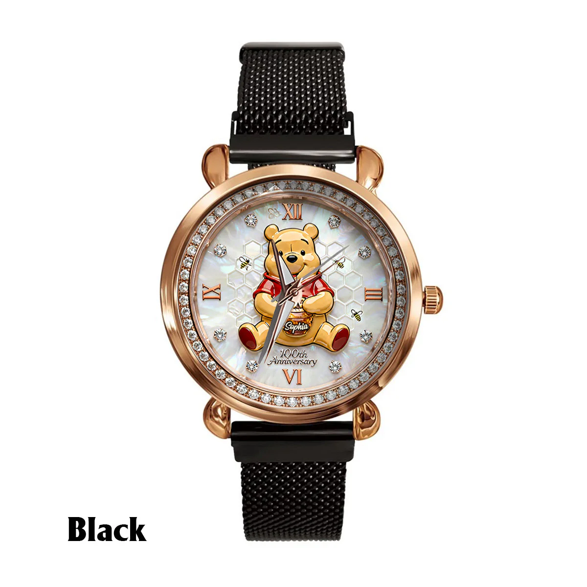 DSNY Honey Bear 100th Anniversary - Personalized Women Hand Watch - Gift For Movie Fans NL122 - Image 8