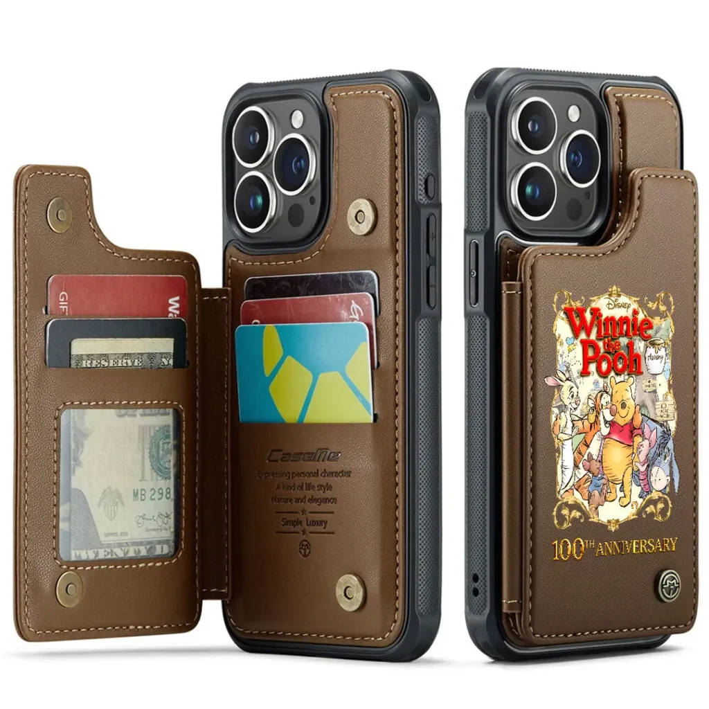 DSNY Honey Bear Anniversary 100 Years Of Friendship - Personalized Wallet Phone Case - Image 3