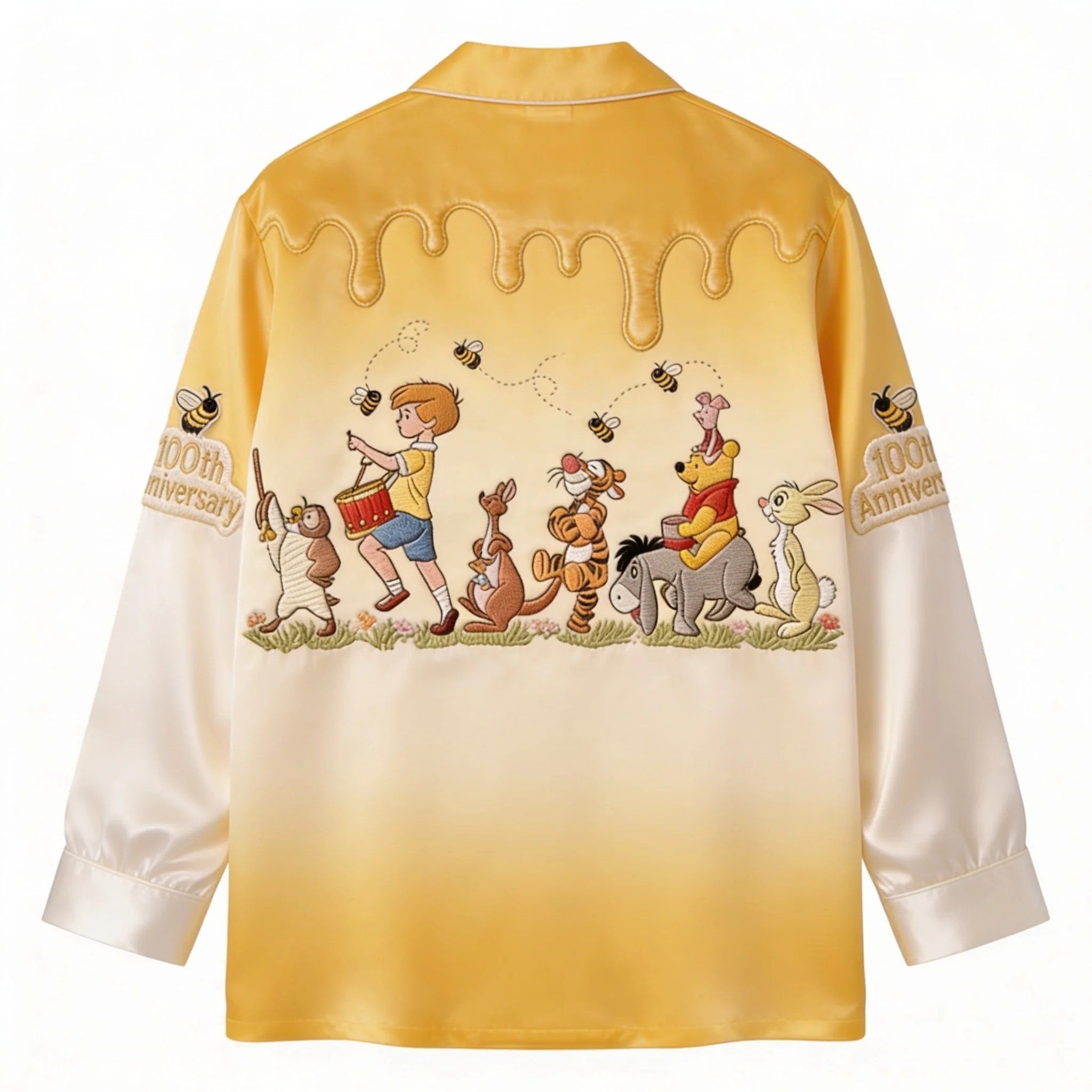 DSNY Honey Bear Celebrate 100 Years Of Friendship - Personalized Pajama - Anniversary Gift For Movie Fans NL122 - Image 7