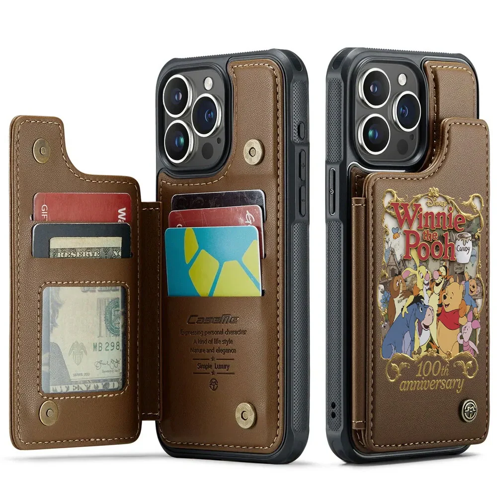 DSNY Honey Bear Celebrate 100 Years Of Friendship - Personalized Wallet Phone Case HH01 - Image 4