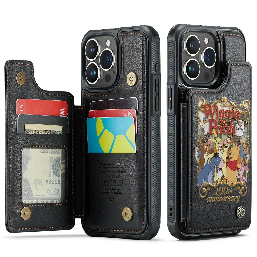 DSNY Honey Bear Celebrate 100 Years Of Friendship - Personalized Wallet Phone Case HH01 - Image 5