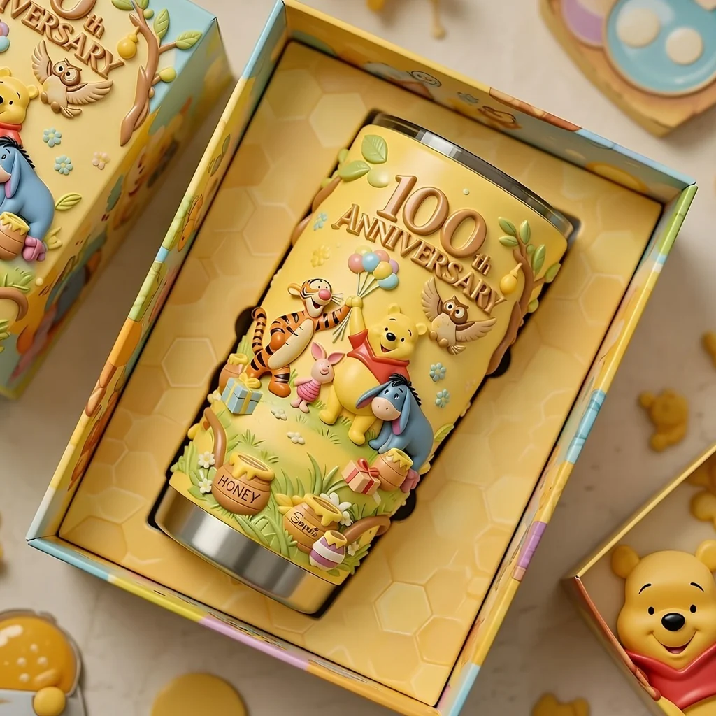 DSNY Honey Bear Celebrate 100th Anniversary Of Wonder - Personalized Tumbler - Gift For Movie Fans NL122 - Image 5