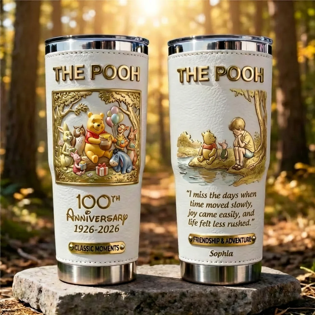 DSNY Honey Bear Celebrate 100th Anniversary - Personalized Tumbler - Gift For Movie Fans HH01