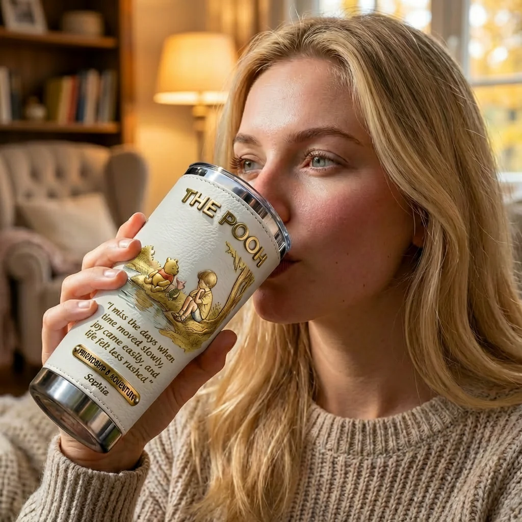 DSNY Honey Bear Celebrate 100th Anniversary - Personalized Tumbler - Gift For Movie Fans HH01 - Image 3