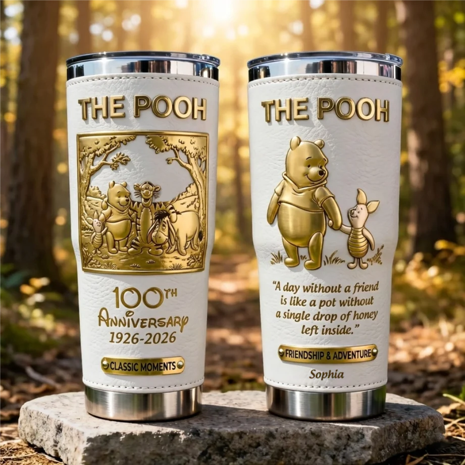 DSNY Honey Bear Celebrate 100th Anniversary - Personalized Tumbler - Gift For Movie Fans NL122