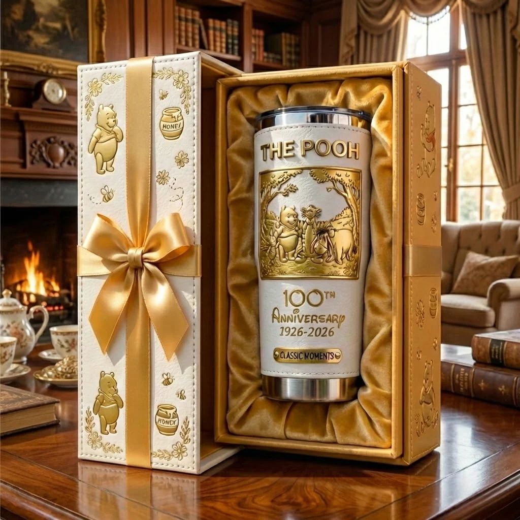 DSNY Honey Bear Celebrate 100th Anniversary - Personalized Tumbler - Gift For Movie Fans NL122 - Image 5