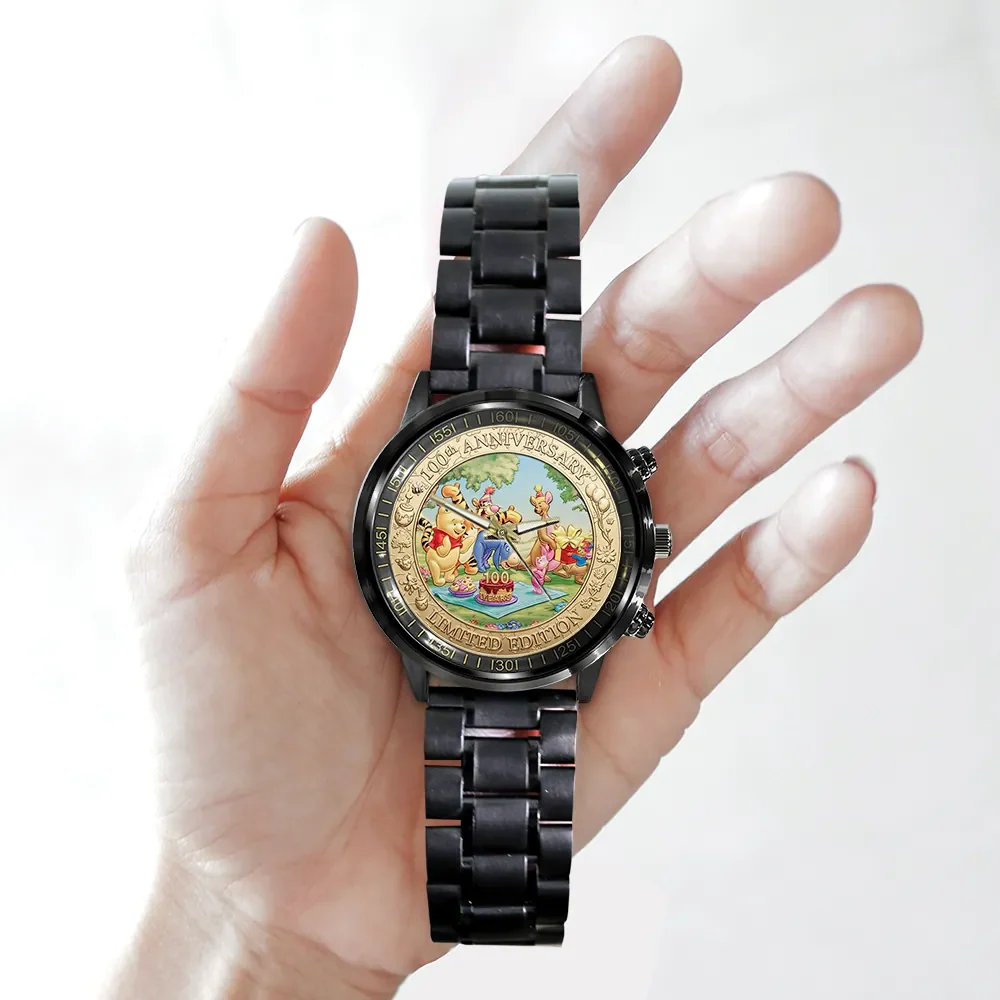DSNY Honey Bear Celebrate Our 100th Anniversary Of Friendship - Personalized Hand Watch - Gift For Movie Fans - Image 3