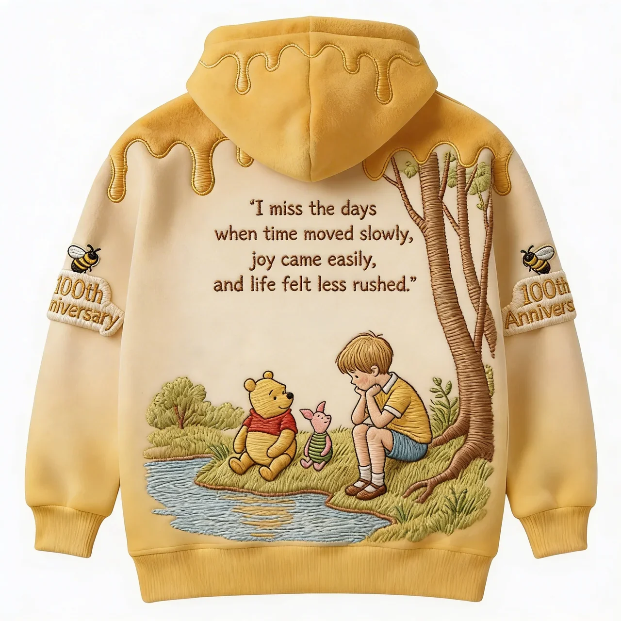 DSNY Honey Bear Celebrate Our 100th Anniversary - Personalized All Over Shirt - Gift For Movie Fans HH01 - Image 3