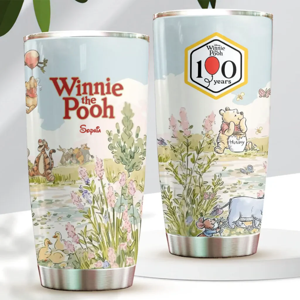 DSNY Honey Bear Celebrate Our 100th Anniversary - Personalized Tumbler - Gift For Movie Fans HH01