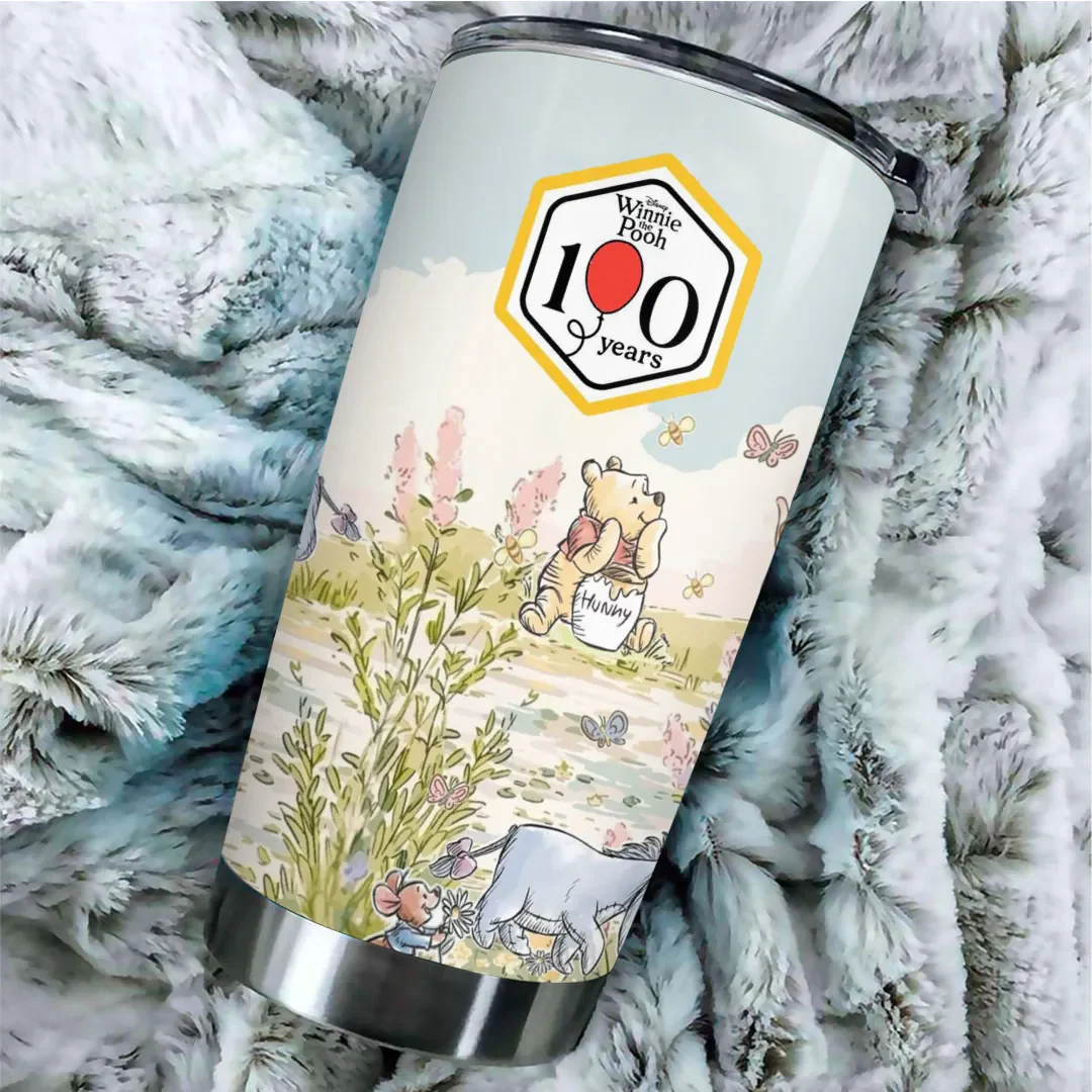 DSNY Honey Bear Celebrate Our 100th Anniversary - Personalized Tumbler - Gift For Movie Fans HH01 - Image 4