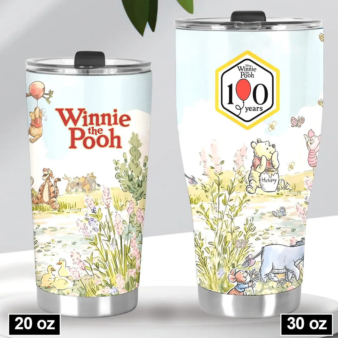 DSNY Honey Bear Celebrate Our 100th Anniversary - Personalized Tumbler - Gift For Movie Fans HH01 - Image 5